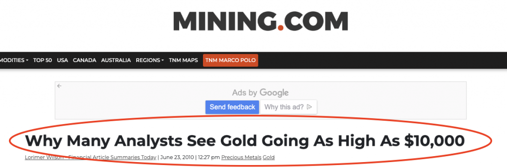 Are You Scared Enough To Buy Gold?