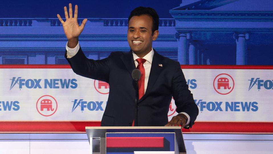 Ramaswamy Praised By Trump—After Attacks From GOP Rivals During Debate