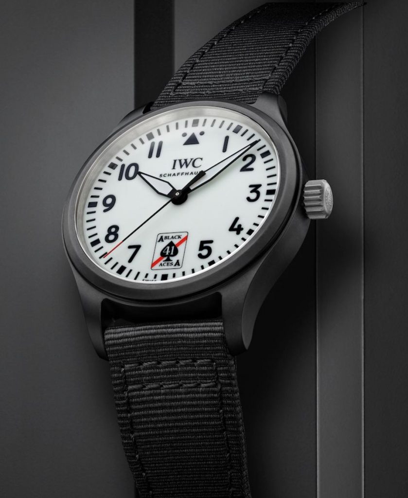 IWC Unveils Pilot’s Watch Black Aces With Luminescent Dial