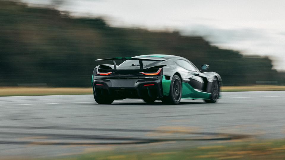 Rimac Nevera Sets New Speed Record Of 171 Miles Per Hour—In Reverse ...