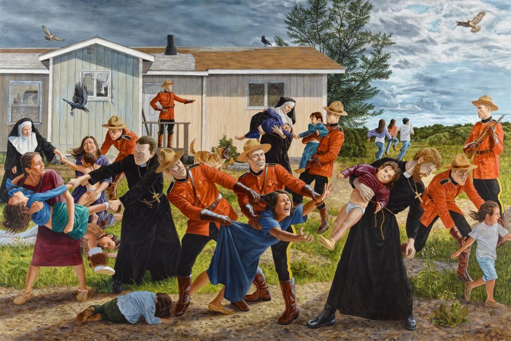 Kent Monkman At Denver Art Museum: One Painting, One Little Girl, One Genocide
