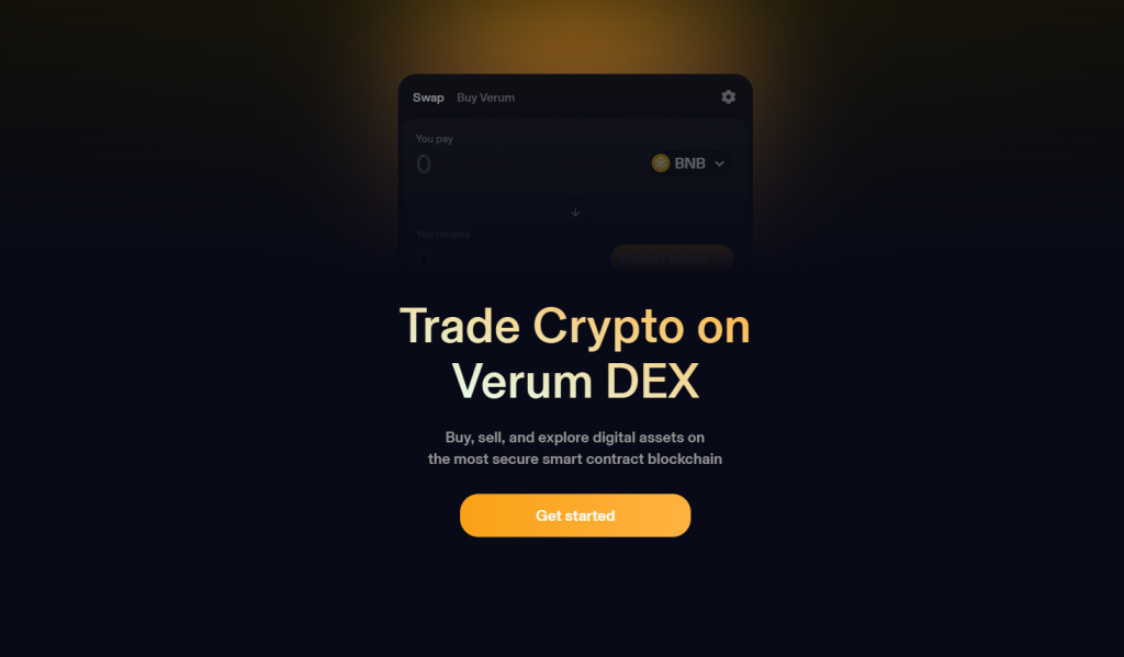 Verum DEX: A New Decentralized Exchange on Binance Smart Chain — Now Live