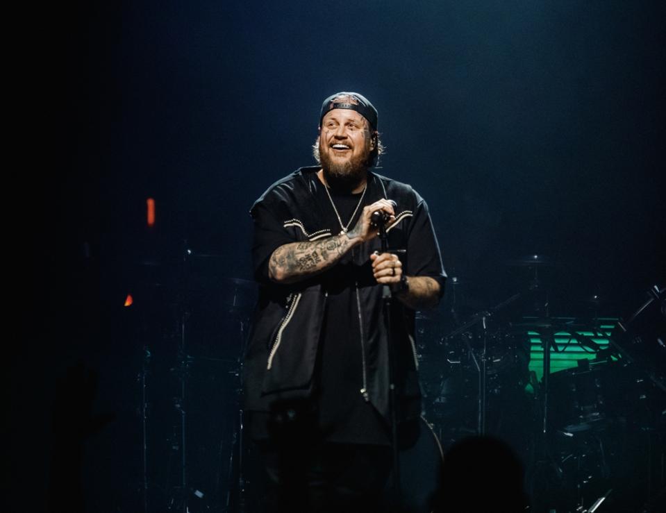 Jelly Roll Shares A Grateful Spirit As He Headlines Music City Rodeo Show