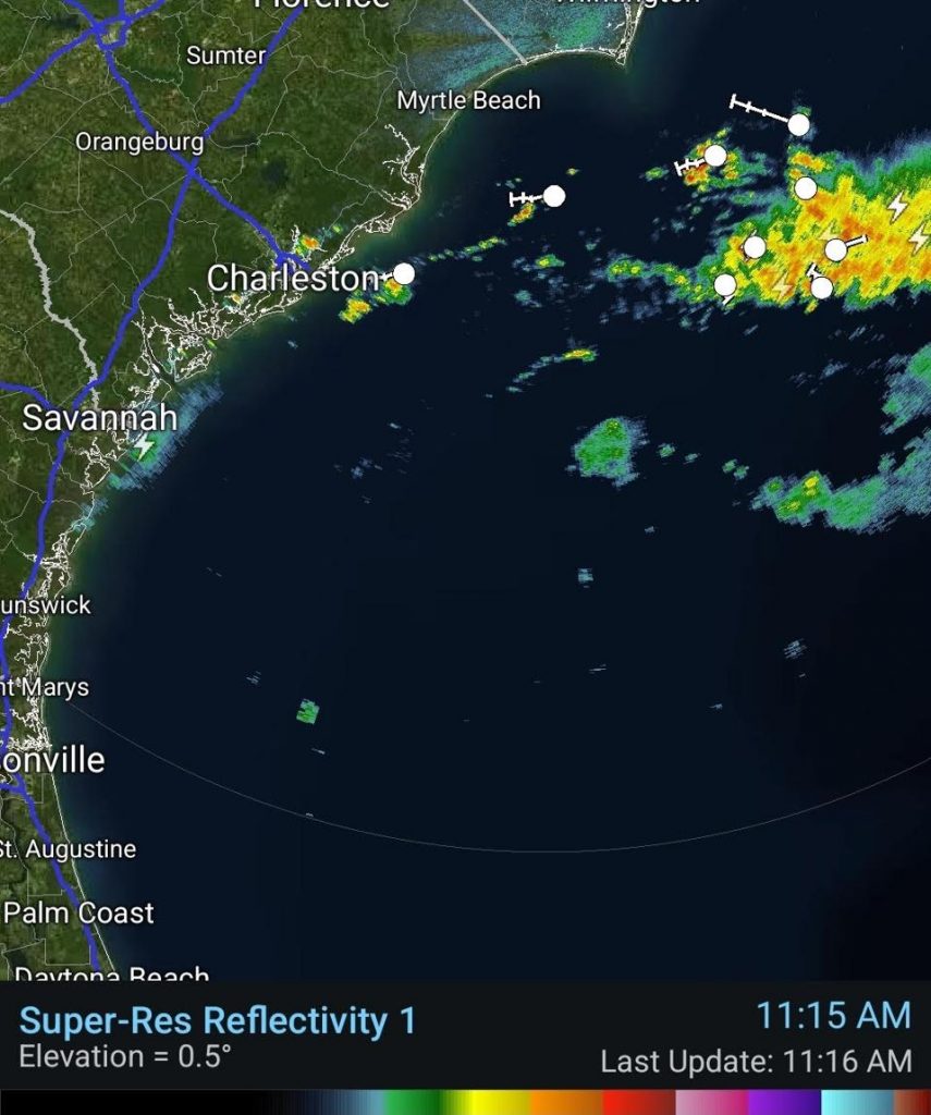 Southeast Coastal Low Develops For 4th Of July Weekend