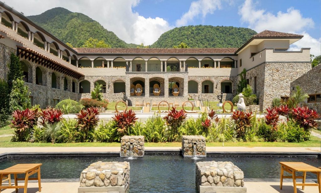 This New Wellness Resort Has The Largest Spa In Central America—And Sits Inside A Volcanic Crater