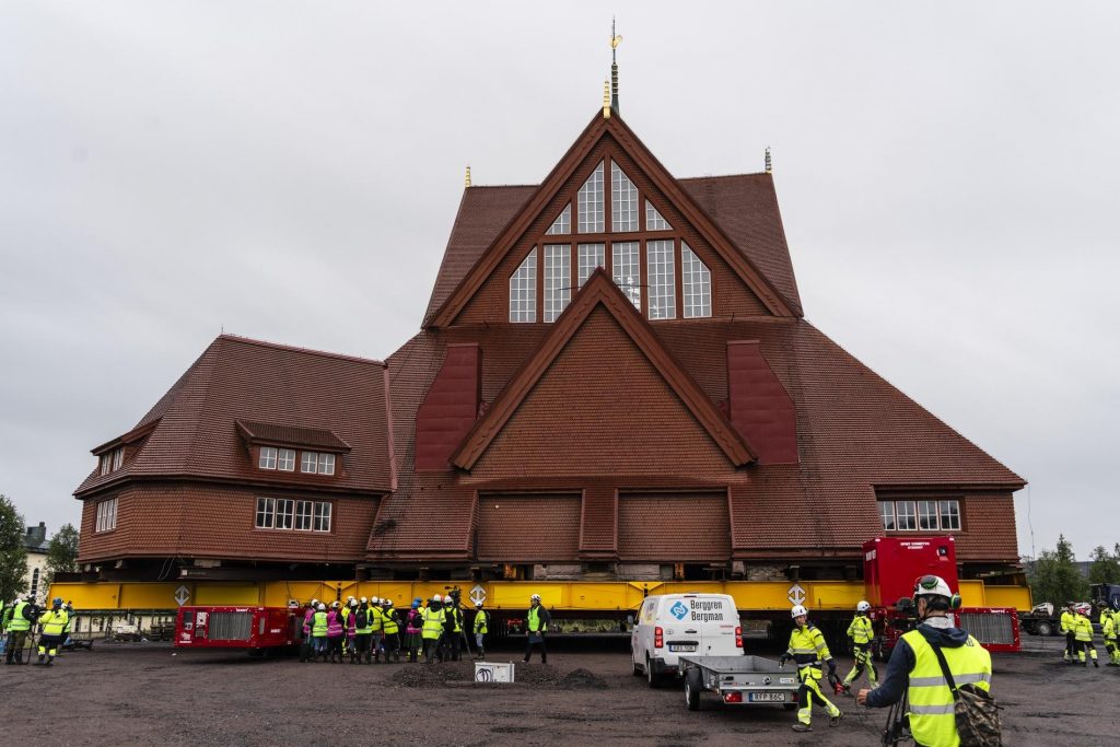 Sweden’s Kiruna Church Is On The Move After More Than 100 Years