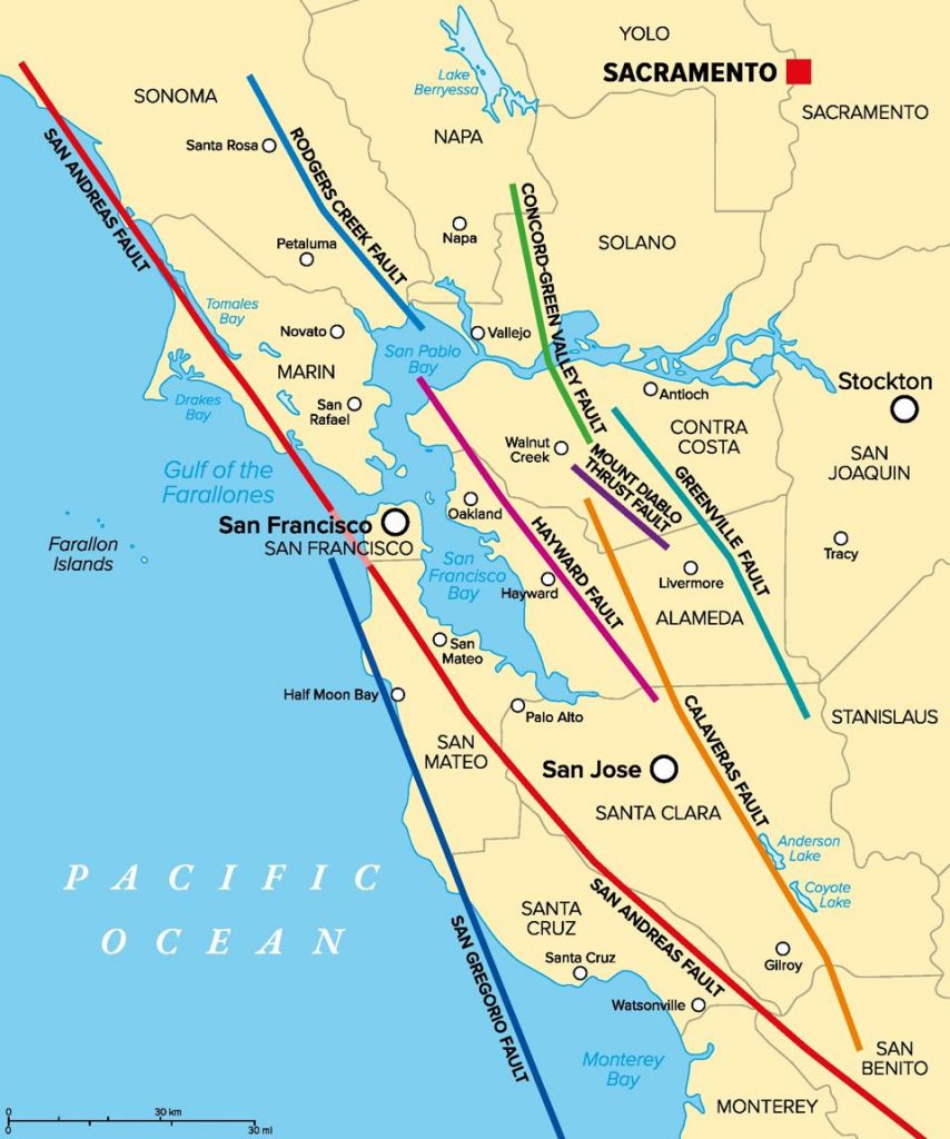 Earthquake Shakes San Francisco Bay Area