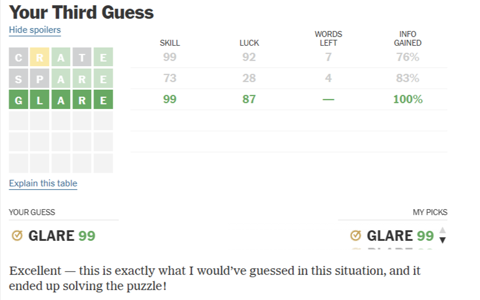 Today’s Wordle #1593 Hints And Answer For Wednesday, October 29