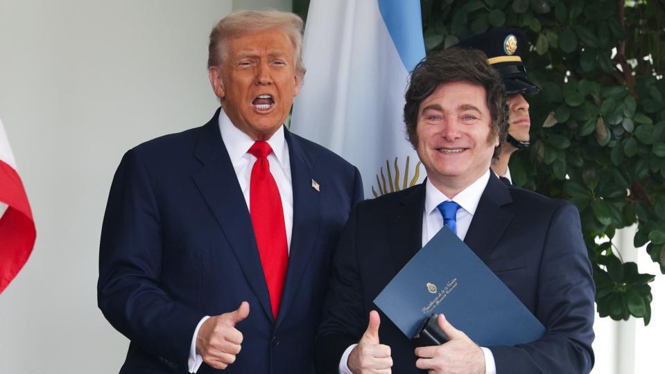 ‘He Had A Lot Of Help From Us’: Trump Praises Milei’s Electoral Win In Argentina