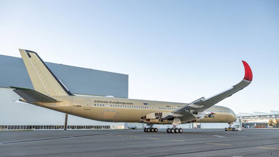 Qantas Plane Designed For World’s Longest Flight Underway At Airbus