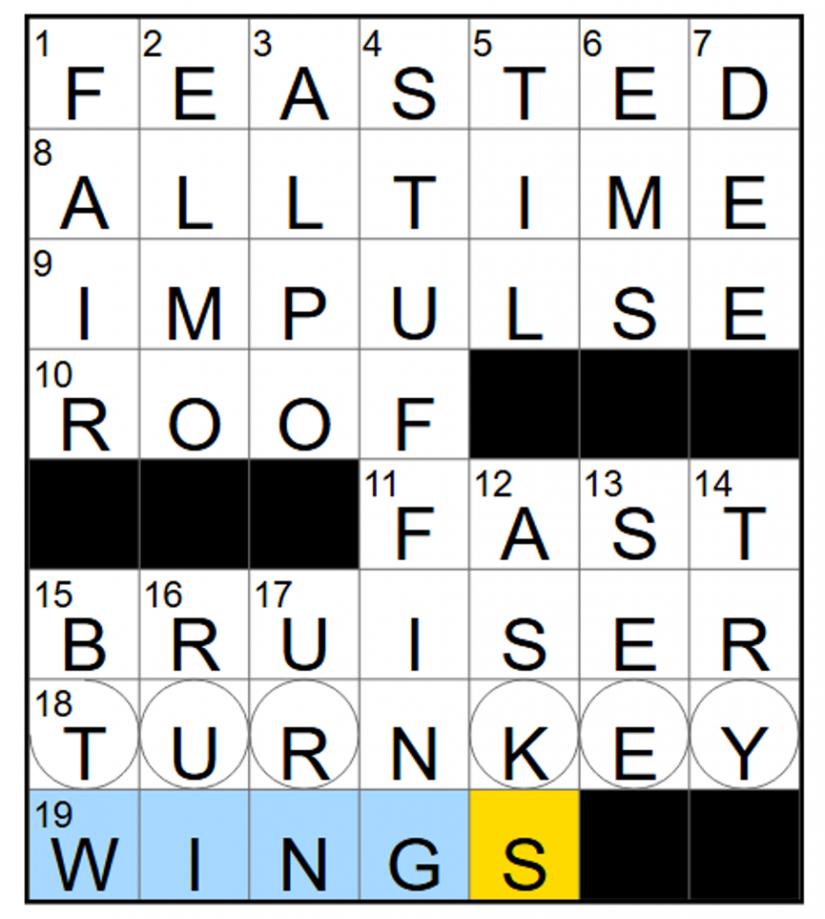 ‘NYT Mini Crossword’ Clues And Answers For Thursday, November 27