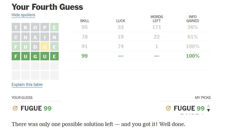 Today’s Wordle #1604 Hints And Answer For Sunday, November 9