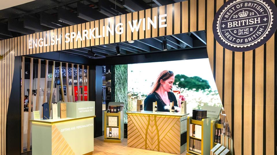 English Bubbly Set To Sparkle At London Heathrow Airport