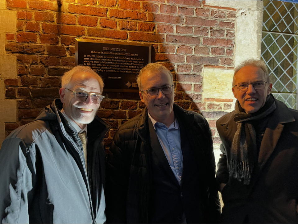 IEEE Milestones At Nokia Bell Labs And For AES At Leuven, Belgium