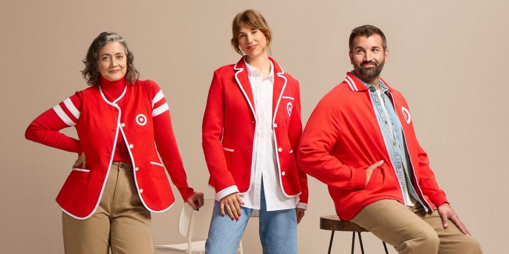 Target introduces new employee uniform line inspired by its ‘Tar-zhay’ style.