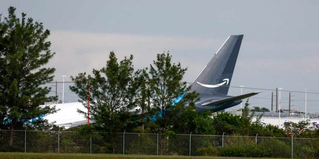 Amazon Prime Air cargo aircraft overshoots Miami runway and crashes, killing five