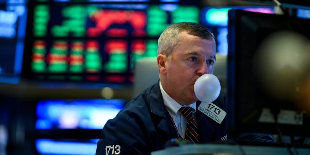 Bond-market turmoil is letting the air out of the AI bubble without breaking the market