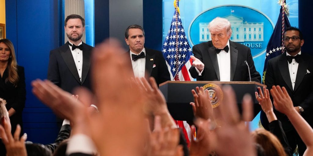 Major TV networks refuse to film Trump press conferences and other presidential events