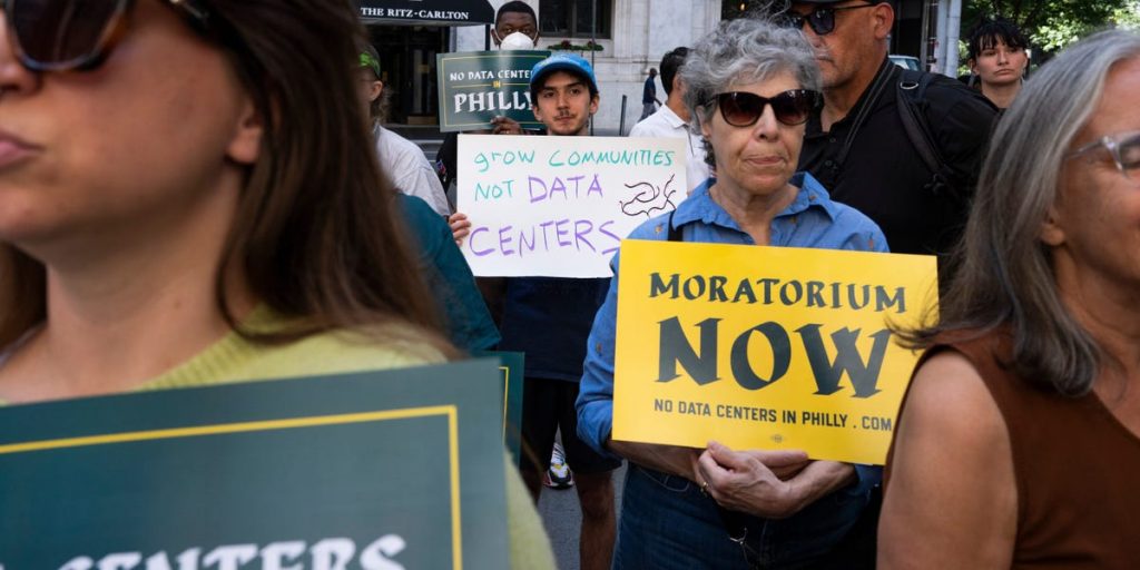 Rural Americans are increasingly fed up with data centers