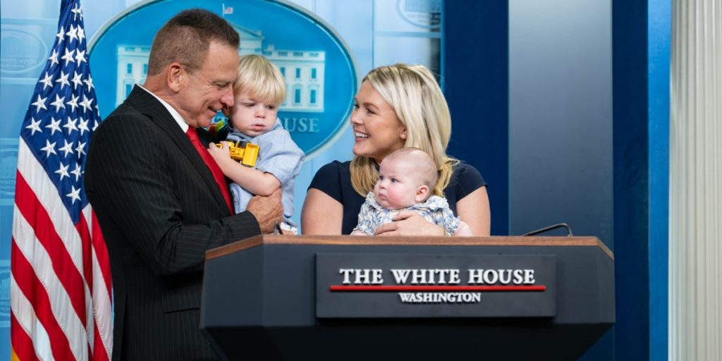 Karoline Leavitt Calls Working Motherhood ‘the Hardest Thing I’ve Ever Had to Handle’