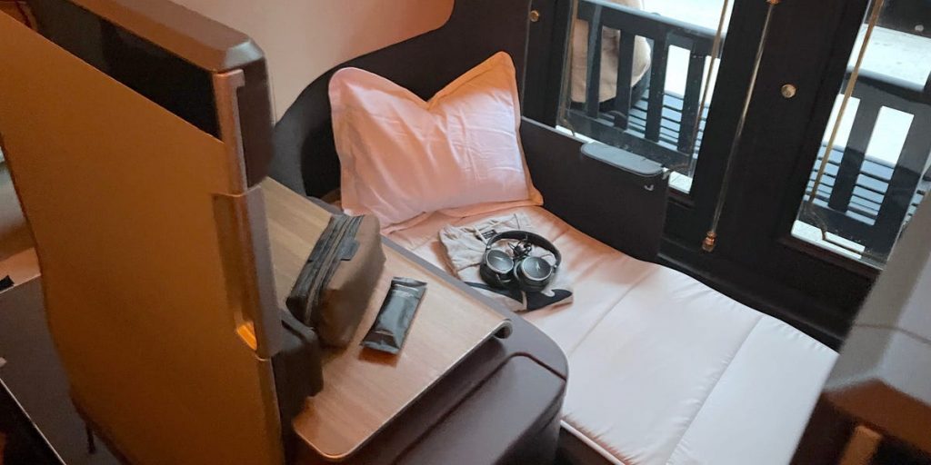 I took a look at Qantas’ new business-class seats designed for ultra-long-haul flights.