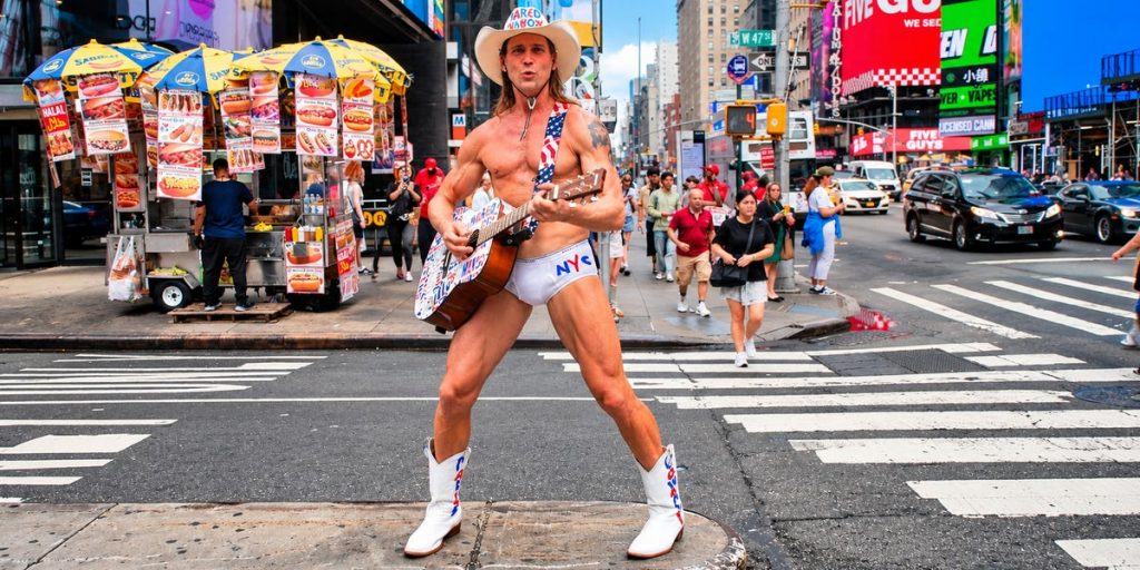 I’m the Naked Cowboy. I make $150k a year, have no debt, and spend $3k a month driving to Times Square.