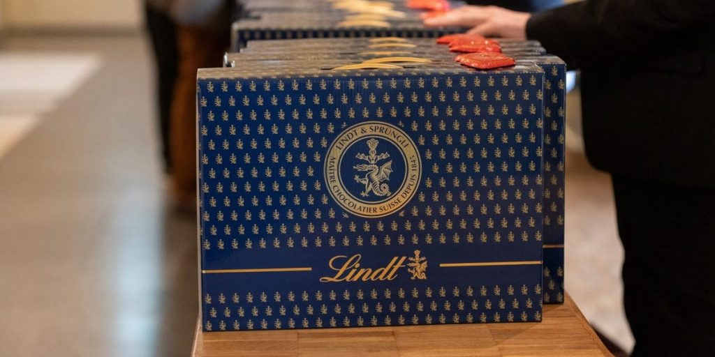 Swiss Wealth Flexes With Blue Suitcases Holding 10 Pounds of Chocolate ...